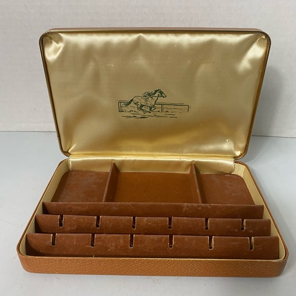Mid Century Modern Jewelry and Cufflink Box - Picture 1 of 5